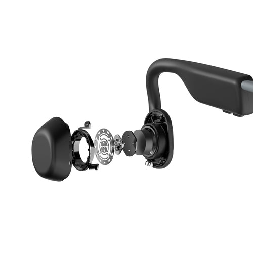 SHOKZ OpenMove Headphones Wireless Neck-band Sports Bluetooth Grey SHOKZ OpenMove Headphones Wireless Neck-band Sports Bluetooth Grey